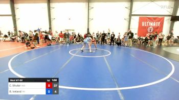 52 kg Rr Rnd 2 - Charlize Shuler, Virginia Blue vs Braylee Ireland, Team Rhode Island