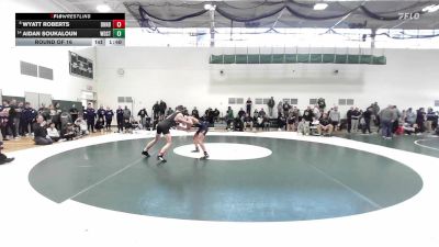 138 lbs Round Of 16 - Wyatt Roberts, Daniel Hand vs Aidan Soukaloun, Woodstock Academy