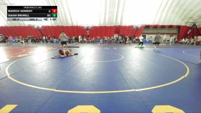106 lbs Semis & Wb (16 Team) - Isaiah Brunell, United North Central vs Maddux Kennedy, Geneseo