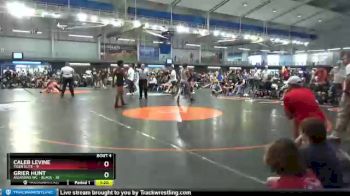 126 lbs Round 2 (6 Team) - Grier Hunt, Assassins WC - Black vs Caleb Levine, Tiger Elite