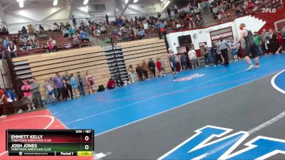 187 lbs 1st Place Match - Josh Jones, Yorktown Wrestling Club vs Emmett Kelly, Yorktown Wrestling Club