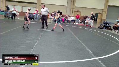 64-68 lbs Round 2 - Dalton Tyree, Central Kentucky Wrestling Club vs Connor Schoonover, Iron Knights