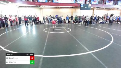 126 lbs Round Of 64 - Navid Sohaili, Saint John's vs Matthew Pini, Natick