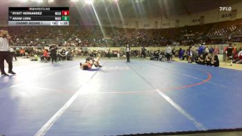 B4A-144 lbs Champ. Round 1 - Ryatt Hernandez, McLoud vs Adam Luna, Wagoner