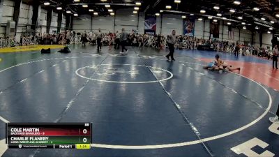 88 lbs Rd# 7- 10:45am Saturday Final Pool - Charlie Flanery, Lions Wrestling Academy vs Cole Martin, Backyard Brawlers