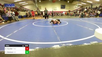 60 lbs Semifinal - Owen Soutter, Team Tulsa Wrestling Club vs Cutter Bledsoe, Woodland Wrestling Club