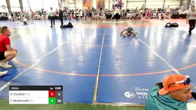 105 lbs Rr Rnd 1 - Daniel Escobar, Team Alien Spaceship vs TJ McDermott, PA Alliance Red