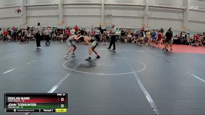 113 lbs Round 1 (6 Team) - Deklan Barr, Team Shutt vs John Todhunter, Trojan WC