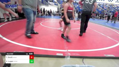 46-49 lbs Semifinal - Alex Korte, Wagoner Takedown Club vs Hunter Wells, Claremore Wrestling Club