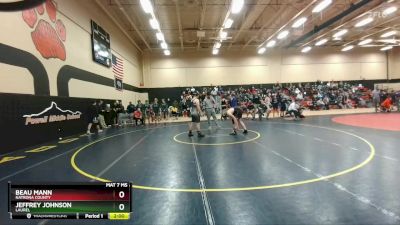 190C Round 2 - Jeffrey Johnson, Laurel vs Beau Mann, Natrona County