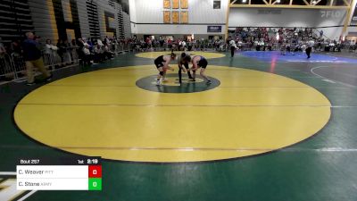 149E lbs Rr Rnd 3 - Carter Weaver, Pitt-Johnstwon vs Cole Stone, Army West Point