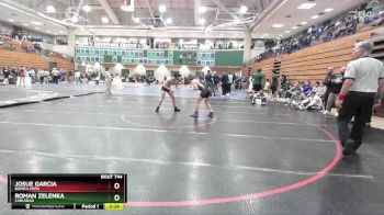 126 lbs Cons. Round 3 - Roman Zelenka, Carlsbad vs Josue Garcia, Bonita Vista