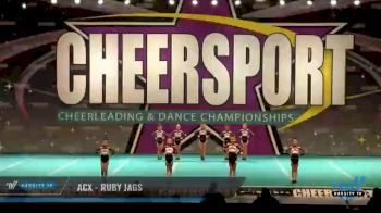 ACX - Ruby Jags [2021 L1 Mini - Small Day 2] 2021 CHEERSPORT National Cheerleading Championship