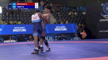 51 kg 1/4 Final - Rasim Ibrahimau, Individual Neutral Athletes vs Manu Yadav, India