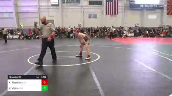 116 lbs Round Of 16 - Xander Birakos, Oakdale vs Kaleb Viray, Pride WC