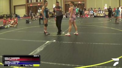 148 lbs Round 2 (10 Team) - Holly Sanders, Venom Girls 2.0 vs Kamila Castro, Cordoba Trained