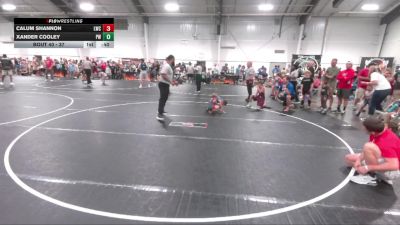 37 lbs Round 1 - Calum Shannon, Longwood Wrestling Club vs Xander Cooley, PTC Wrestling