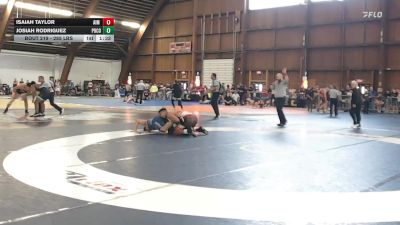 285 lbs Rr Rnd 2 - Isaiah Taylor, Aim Academy vs Josiah Rodriguez, Pocono Mountain Regional Wrestling Academy