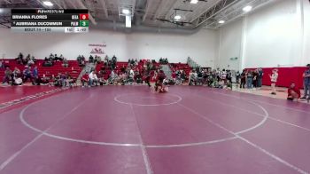 155 lbs Champ. Round 1 - Brianna Flores, Denver East vs Aubriana Ducommun, Palmer