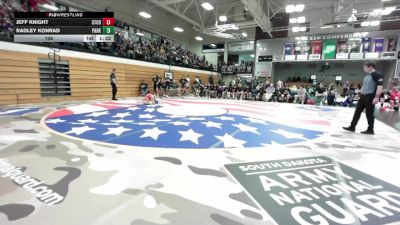 106 lbs Semis & 1st Wb (8 Team) - Radley Konrad, Parkston vs Jeff Knight, Stanley County