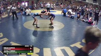 108 lbs Semifinal - Micah Garcia, Roughhouse vs Kamila Cerna, Top Dog Wrestling Club