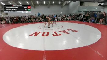 190 lbs Cons. Round 4 - Addison Wolver, Mead vs Nevaeh Thomas, Kelso