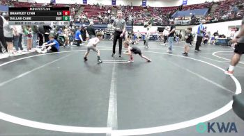 43 lbs Round Of 32 - Brantley Lynn, Lexington Wrestling Club vs Dallas Cabe, Grover Rains Wrestling Club