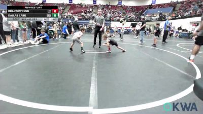 43 lbs Round Of 32 - Brantley Lynn, Lexington Wrestling Club vs Dallas Cabe, Grover Rains Wrestling Club