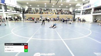 149 lbs Consi Of 8 #2 - Eli Carr, Unrostered- Brown vs Jack Crook, Unrostered- Harvard