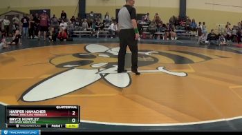 85 lbs Quarterfinal - Harper Hamacher, Pursuit Wrestling Minnesota vs Bryce Huntley, Rum River Wrestling