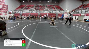 85-90 lbs Quarterfinal - Brayden Merritt, Norman Grappling Club vs Jack Freeland, Norman North Timberwolves