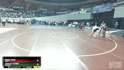 6A-145 lbs Champ. Round 1 - Jeshua Storm, Newberg vs Diego Rios, Sandy