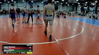 130 lbs Rd# 7- 10:45am Saturday Final Pool - Van Ferguson, PA Silver vs Nolan Haggerty, Team Ohio