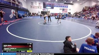 105 lbs Cons. Round 3 - Freddy Padilla, Carey Jr High vs Nick Deal, CCA