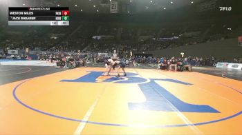 4A Boys 113 lbs Cons. Round 2 - Weston Miles, Phoenix Boys vs Jace Shearer, Henley Boys