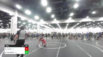 88 lbs Quarterfinal - Dosephine Hardt, Dominate WC vs Aryanna Campbell, Pursuit