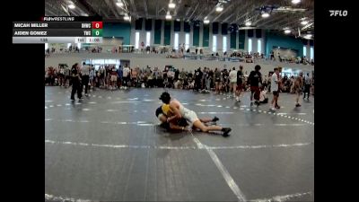 138 lbs Round 2 (4 Team) - Aiden Gomez, Trojan WC vs Micah Miller, BHWC | Black Hive Wrestling Club