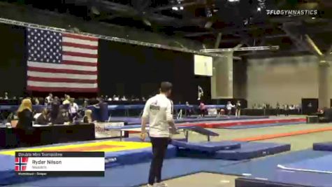 Ryder Nilson - Double Mini Trampoline, Wasatch - 2021 USA Gymnastics Championships