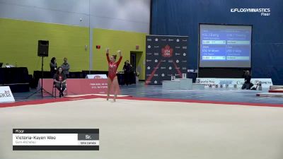 Victoria-Kayen Woo - Floor, Gym-Richelieu - 2019 Elite Canada - WAG