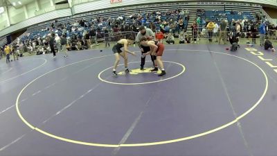 14U Boys - 132 lbs Champ. Round 2 - Matthew Weigandt, SWAT - Savage Wrestling Athletic Team vs Collin Hintz, Midwest Xtreme Wrestling