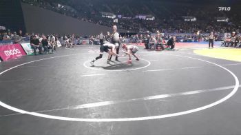 2A/1A Boys 126 Quarterfinal - Nate Evans, Union / Cove Boys vs Luke Patterson, Enterprise Boys