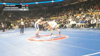 285 Class 1 lbs 1st Place Match - Gunnar Wenneker, North Callaway vs Ryder Herron, Rock Port