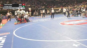 115 Class 1 lbs Cons. Round 3 - Elaine Hoth, Hillsboro vs Sian Palmer, Marshall