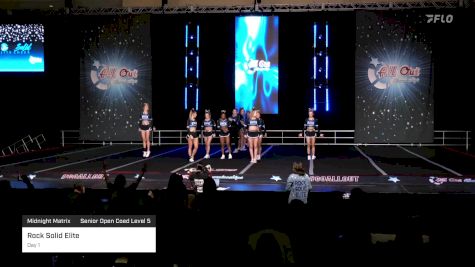 Rock Solid Elite - Day 1 [2023 Midnight Matrix Senior Open Coed Level 5] 2023 Battle in Branson Nationals