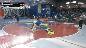 132 lbs Prelim - D.J. Mabie, Skyline vs Carlos Salazar, Hewlett