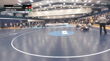 157 lbs Champ. Round 2 - Conner Sklavounos, Wilkes vs Mikey Hollar, Messiah
