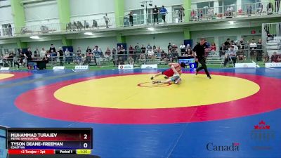 51kg 3rd Place Match - Muhammad Turajev, Metro Amateur WC vs Tyson Deane-freeman, Coast WA