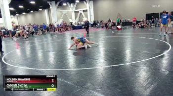 150 lbs Round 1 (8 Team) - Austen Kuntz, Team Diamond Fish Pink vs Holden Hawkins, SD Blue