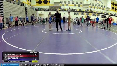 88 lbs Round 2 - Alex Huddleston, Brownsburg Wrestling Club vs Elijah Conner, Indiana