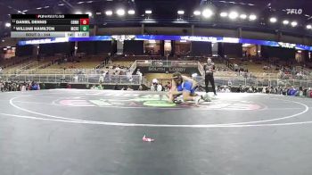 144 lbs Champ. Round 3 - Daniel Dennis, Central Bucks West Hs vs William Hamilton, McCallie School